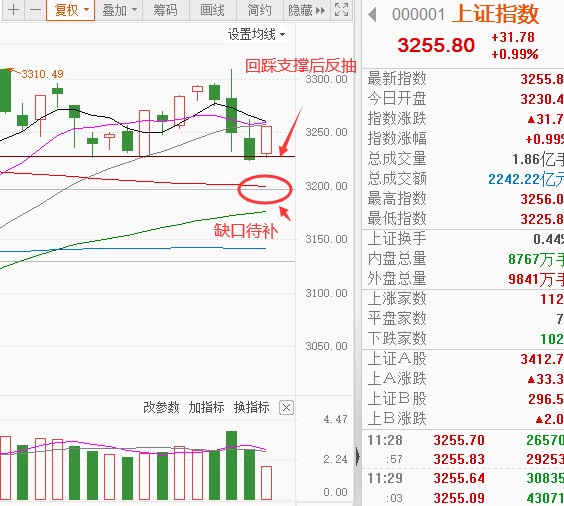 午评丨权重带动大盘上涨，反弹还是反转？注意这个缺口_财富号_东方财富网