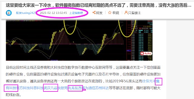 说了ChatGPT概念基本上行情到此为止，后面就是一地鸡毛，前期给大家说的慧博云