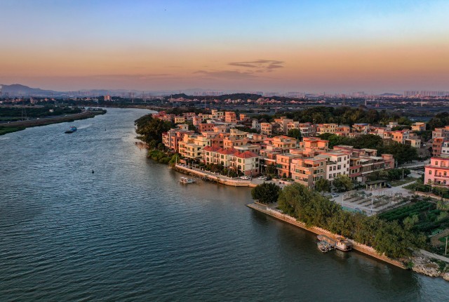 齐行乡村振兴路广州市江高镇健康骑行活动火热启动