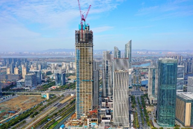 中建四局承建南京金融城二期东区项目迈入建设新阶段