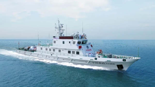 建设渔业强省丨浙江省又一艘300吨级渔政执法船在江龙船艇开工建造