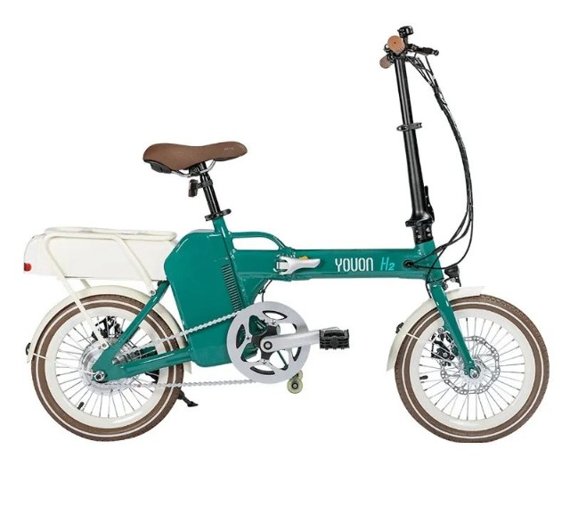 重磅永安行氢能自行车微型太阳能制充氢一体机天津首亮相