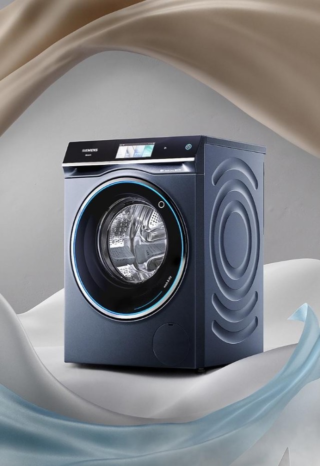 西门子iq700云沐洗干一体机首发上市,以智能蒸气护理科技领先行业