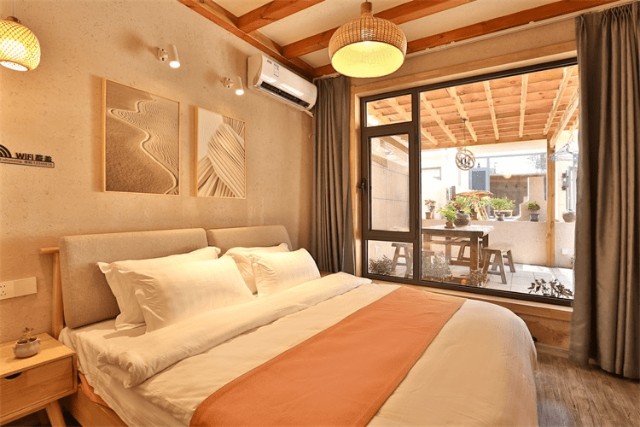 秦皇岛北戴河季安舍民宿海边摩洛哥风格小院平日包院仅2680