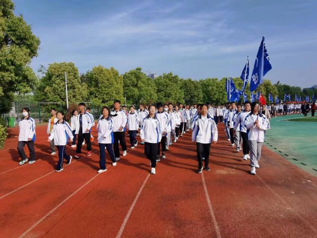 安徽蒙城中学三义路校区校园文化节盛装开幕