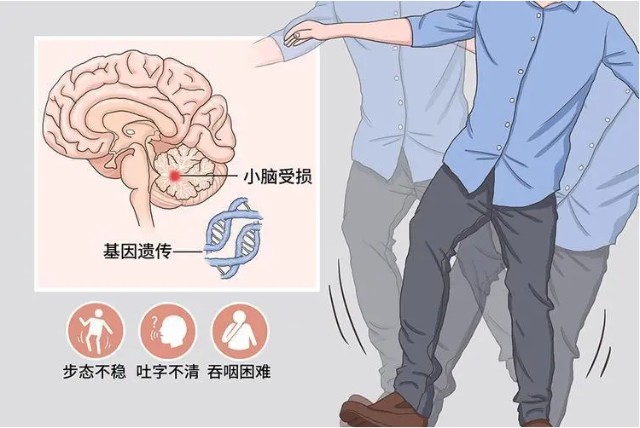 肢体僵硬小脑萎缩患者还会出现肢体僵硬的症状,主要表现为动作不灵