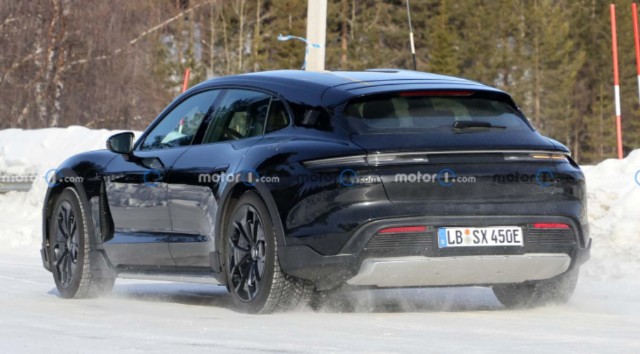 保时捷taycan家族全新谍照曝光