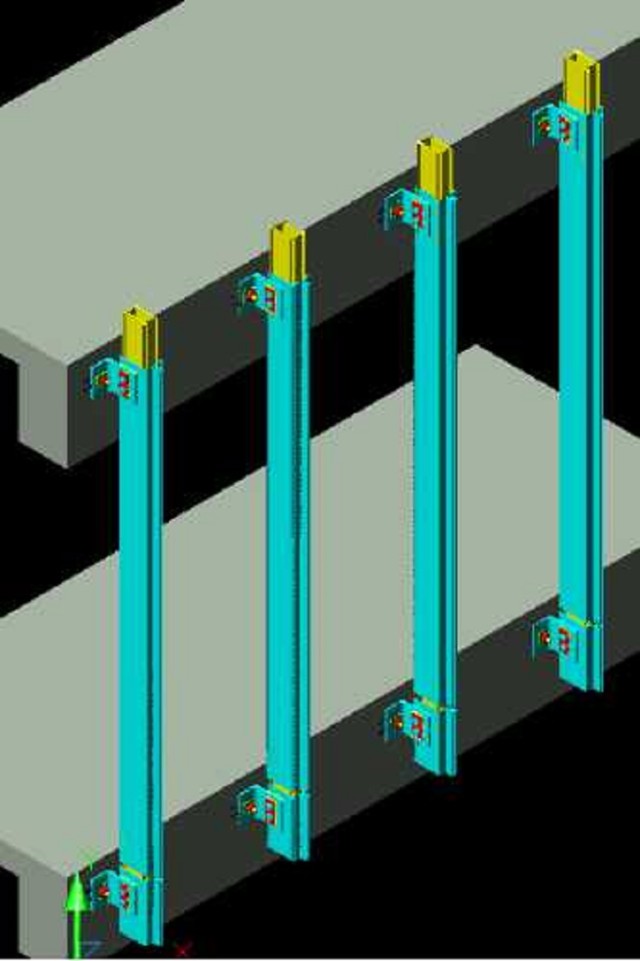 精致钢明框玻璃幕墙龙骨施工技术要领上海轩源建筑