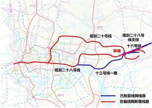 东部新中心地铁线路图图片