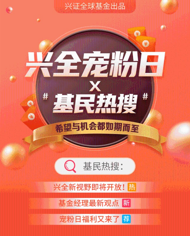 50000积分除了实力还有心意兴全宠粉日干货福利送不停王牌基金经理