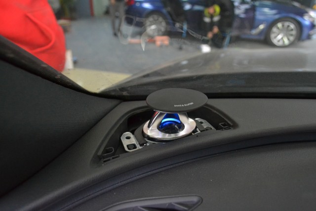 奥迪升降高音头喇叭新a4lq5a5a6la7lrs音响改装bo伸缩高音头