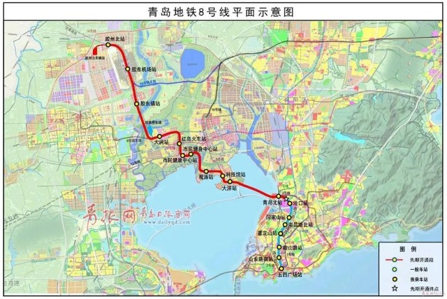 最新青岛地铁8号线正式开始试跑航拍竣工后的胶东国际机场惊艳视频