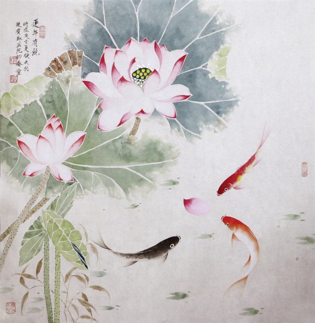一一风荷举:画家赵占东笔下"荷"的风雅|京海墨韵