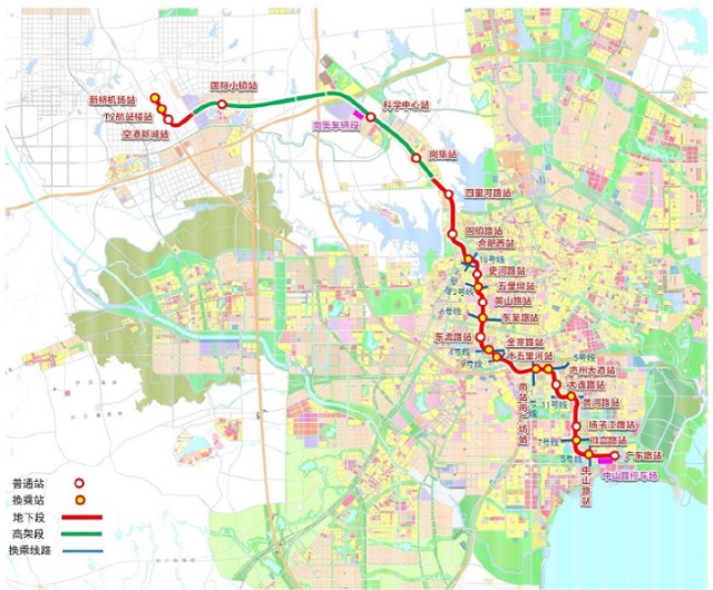 合肥S1号线路图图片