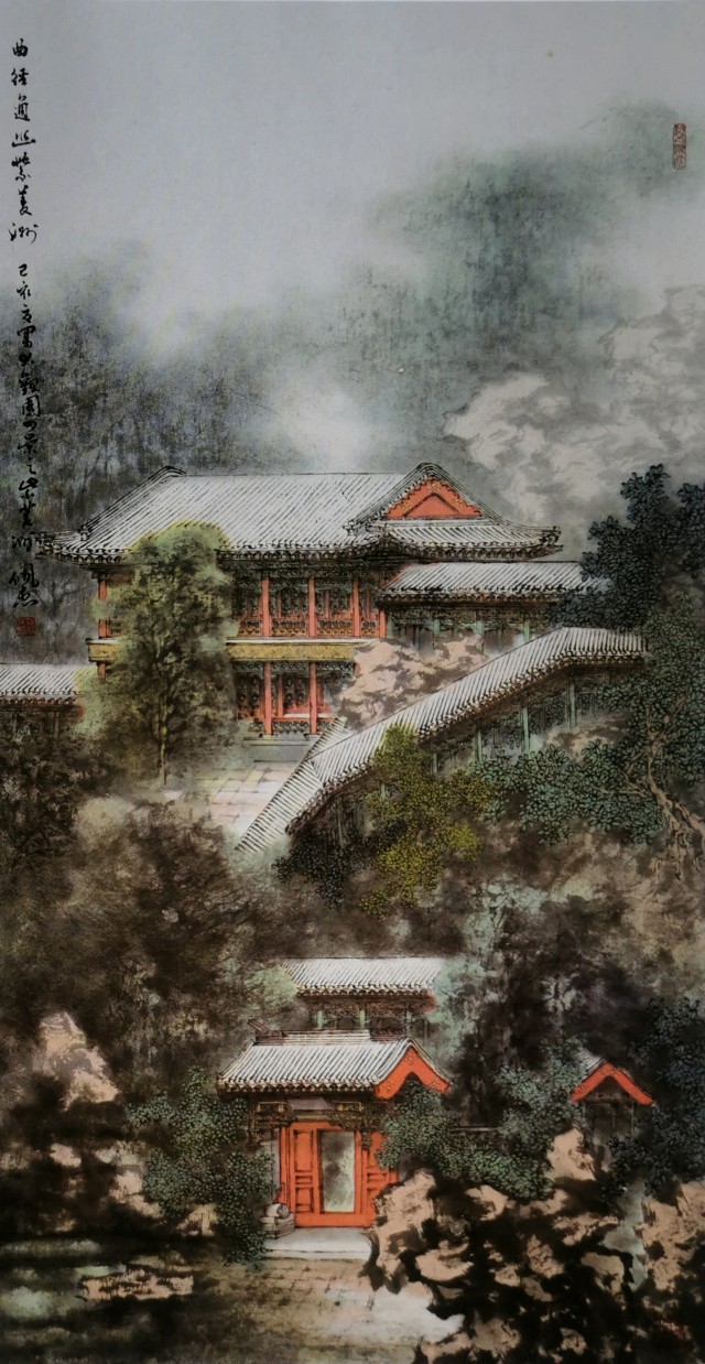 动人心魄欢迎来到画家孙佩杰笔下的太虚幻境