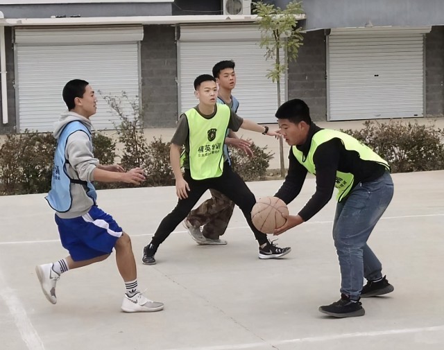 这边风景独好 一场竞技篮球比赛 在石家庄圆满举行