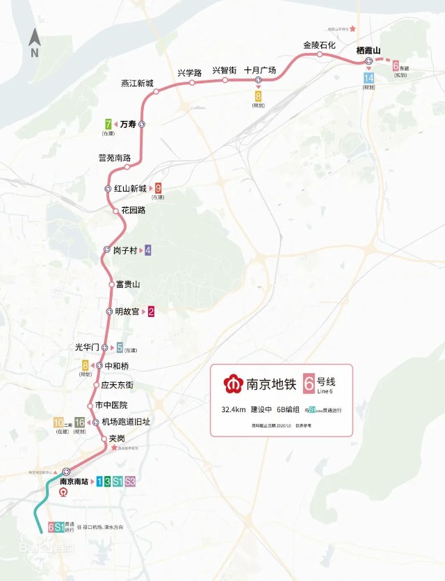 南京地铁12号线站点图图片