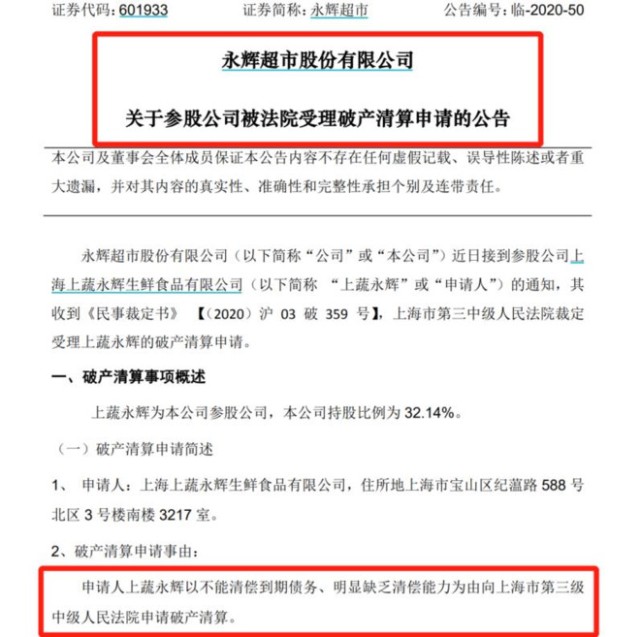 破产清算 700亿a股巨头参股公司出大事 欠债8亿多 财富号 东方财富网