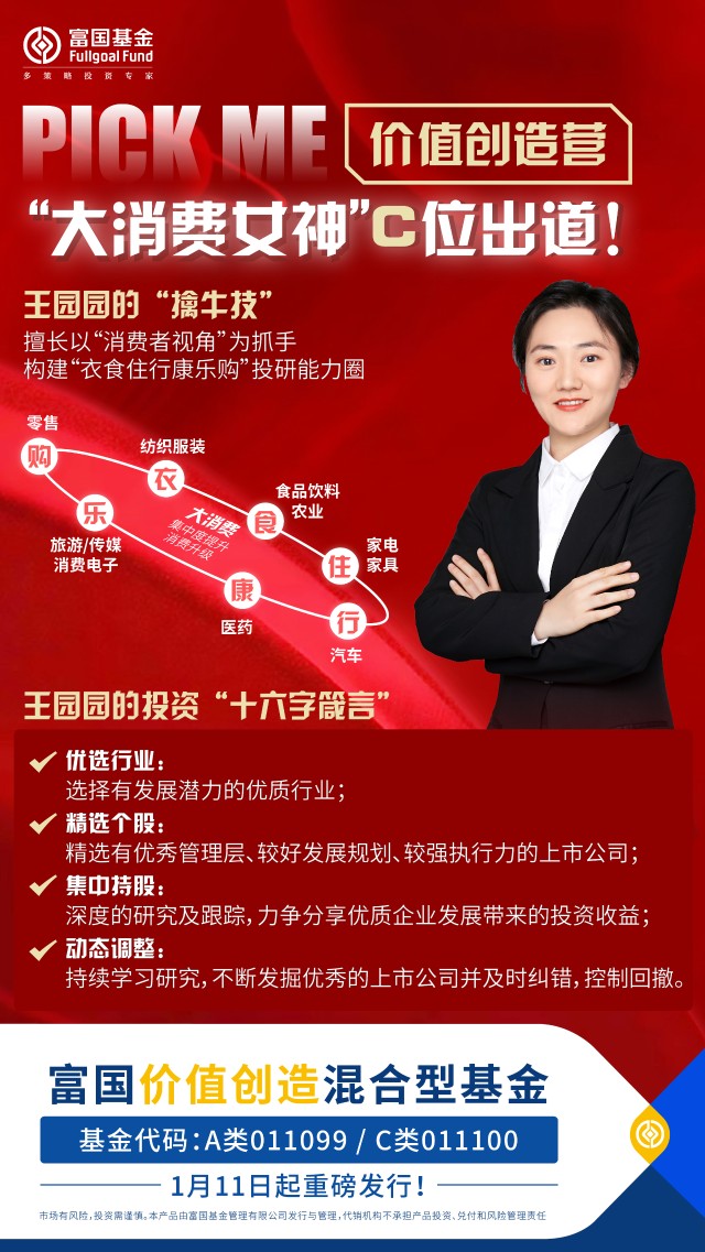 大消费女神王园园的投资十六字箴言