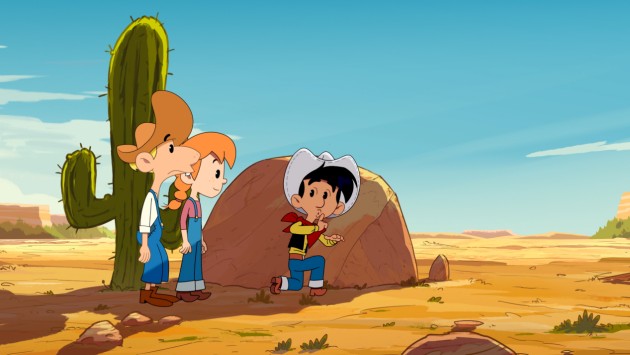 法国动画片幸运小卢克登陆央视少儿频道