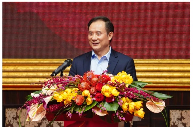 乐居财经讯 李礼2月5日,星河湾集团董事长黄文仔发表年度讲话.