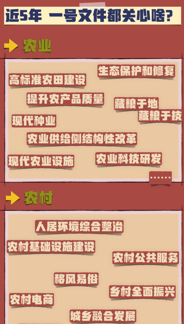 重磅中央一號文件來了加快農業農村現代化連續18年聚焦三農這些年文件