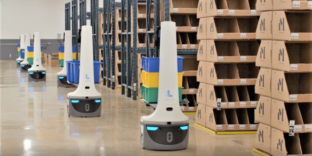仓储机器人企业locusrobotics完成15亿美元e轮融资估值达10亿美元