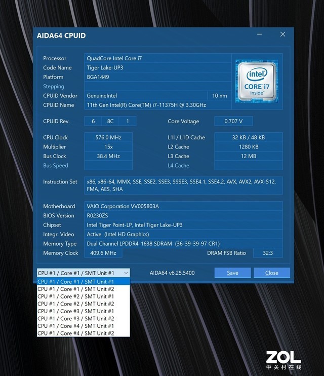 下面我们来看看i7-11375h的实际性能测试情况.