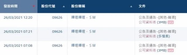 B站大乌龙：公告把公司名字写成“百度”！网友：抄作业没抄对？