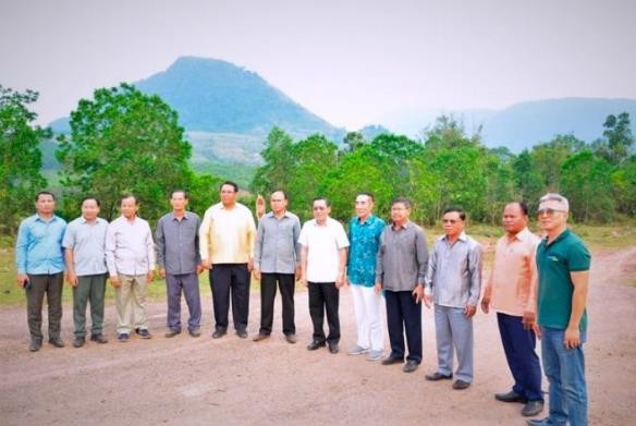 寻找洗白投资机会金三角赌王赵伟访老挝南部