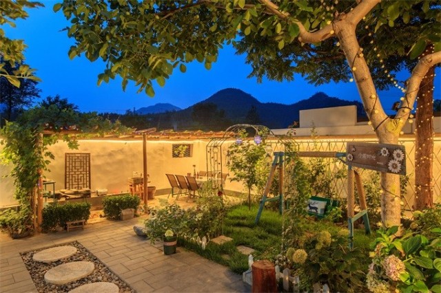 北京房山云居寺春天花舍民宿小院的一屋一景都充满了诗情画意