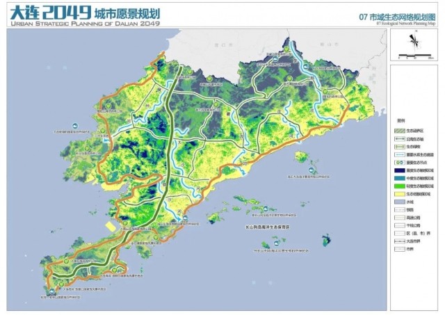 大连城市新规划完成梭鱼湾商务区凌水湾总部经济区规划