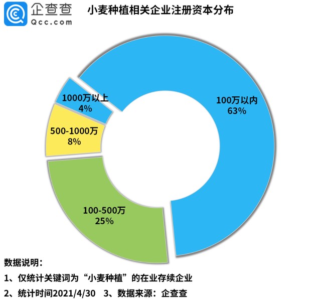 小麦价格上涨14 企查查数据 前4月小麦种植企业注册量同比增长31 财富号 东方财富网