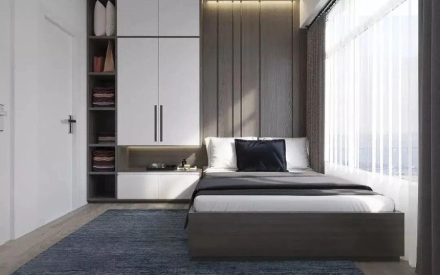 装好卧室床头柜子实用性杠杠滴