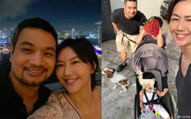 孙燕姿结婚十周年罕见秀恩爱晒与老公合影超甜蜜