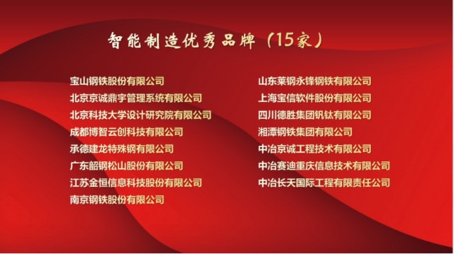 博智云创再获殊荣 入选中国品牌日钢铁工业智能制造优秀品牌 财富号 东方财富网