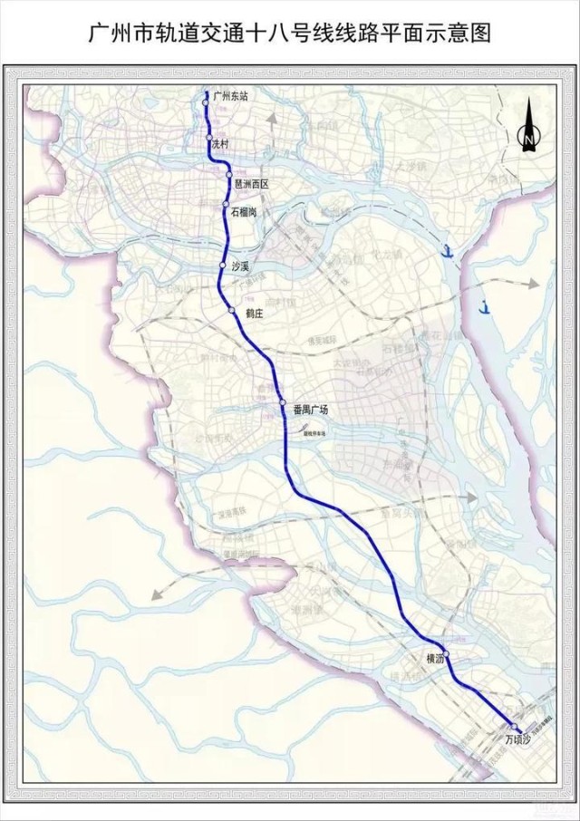 中山广州地铁18号线图片