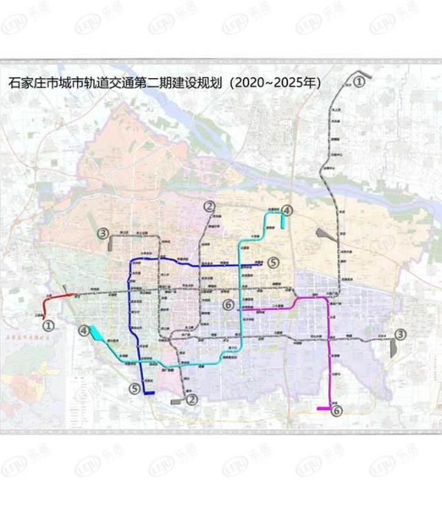 石家庄四环规划图2020图片