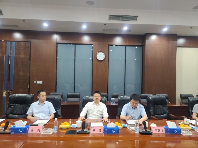 山東省單縣縣委副書記、縣長魏傳永帶隊赴北京市開展招商引資活動