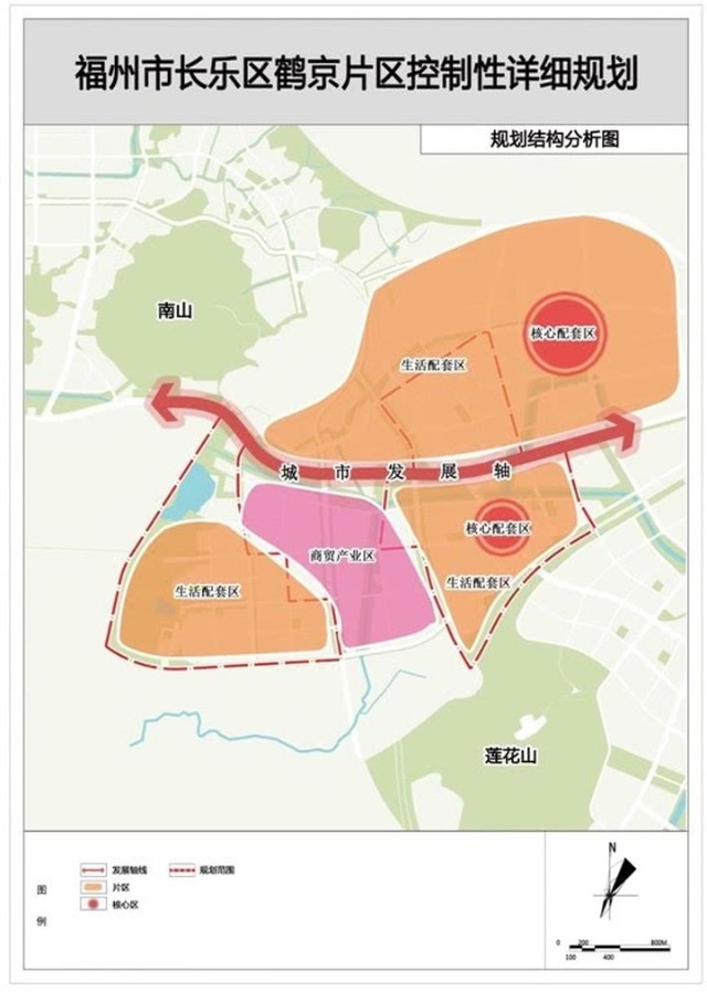 根据规划,长乐鹤上板块规划范围为北至鹤梅路,西到鹤上高压走廊,南至