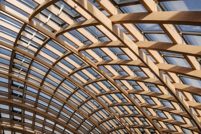 太原植物园建筑与景观的有机融合