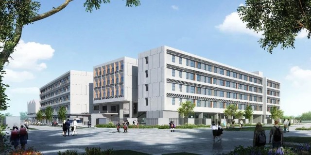 金湾教育爆发与珠海一中合作办学航拍现状奉上