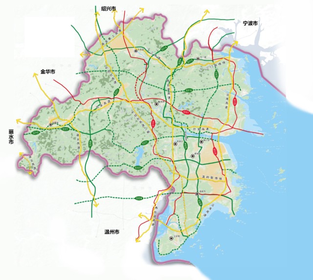 余姚至温岭公路规划图图片