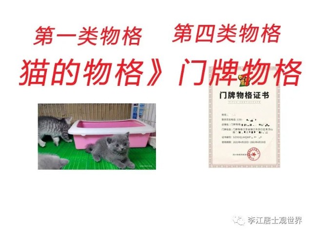 物格门牌的物格到底是什么物格的分类六种物格物格门牌低于猫的物格狗