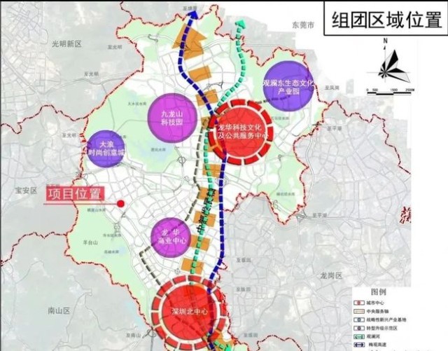 龙华区大浪街道谭罗村旧改星河