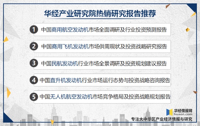 全球商用航空发动机行业呈现寡头垄断的格局「图」