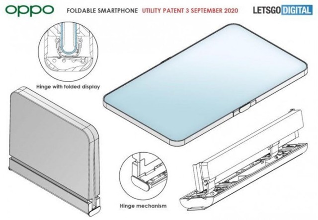 上下摺疊手機要火了oppo小米三星渲染圖遭到曝光