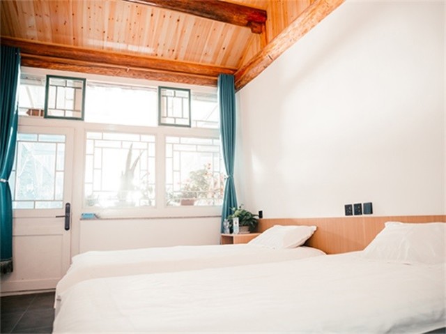 北京延庆八达岭荷花小筑邵家大院民宿七间房包院3880怀旧四合院