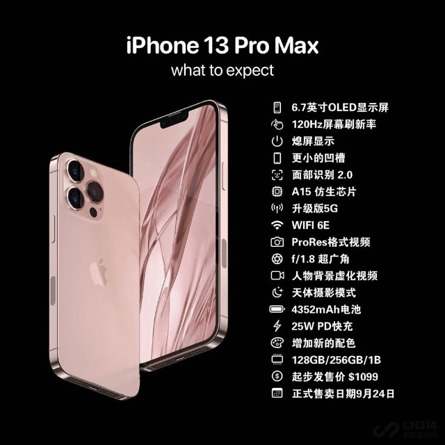 郭明錤预测苹果发布会iphone13最低128gb起步