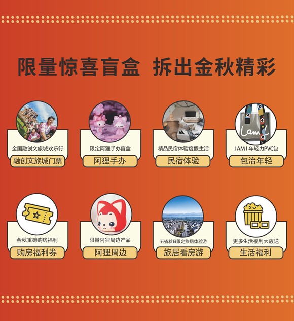 融创重庆金秋九重惠超燃上线上万份盲盒随意拆35盘最高优惠20万